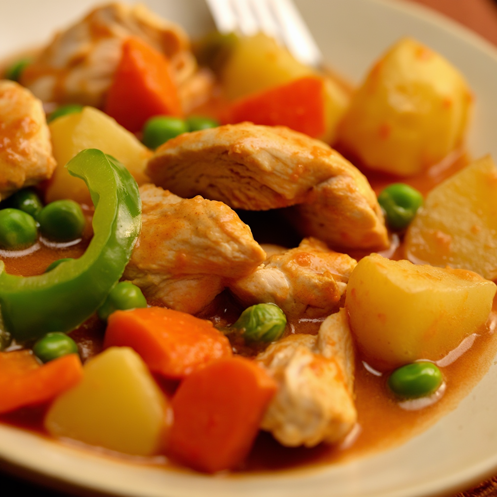 Creamy Chicken Afritada