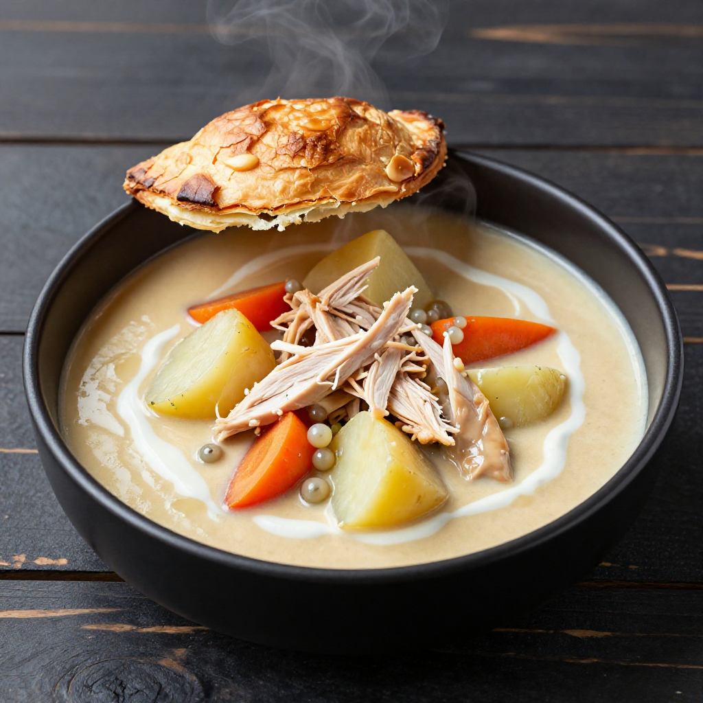 Creamy Chicken Pastel