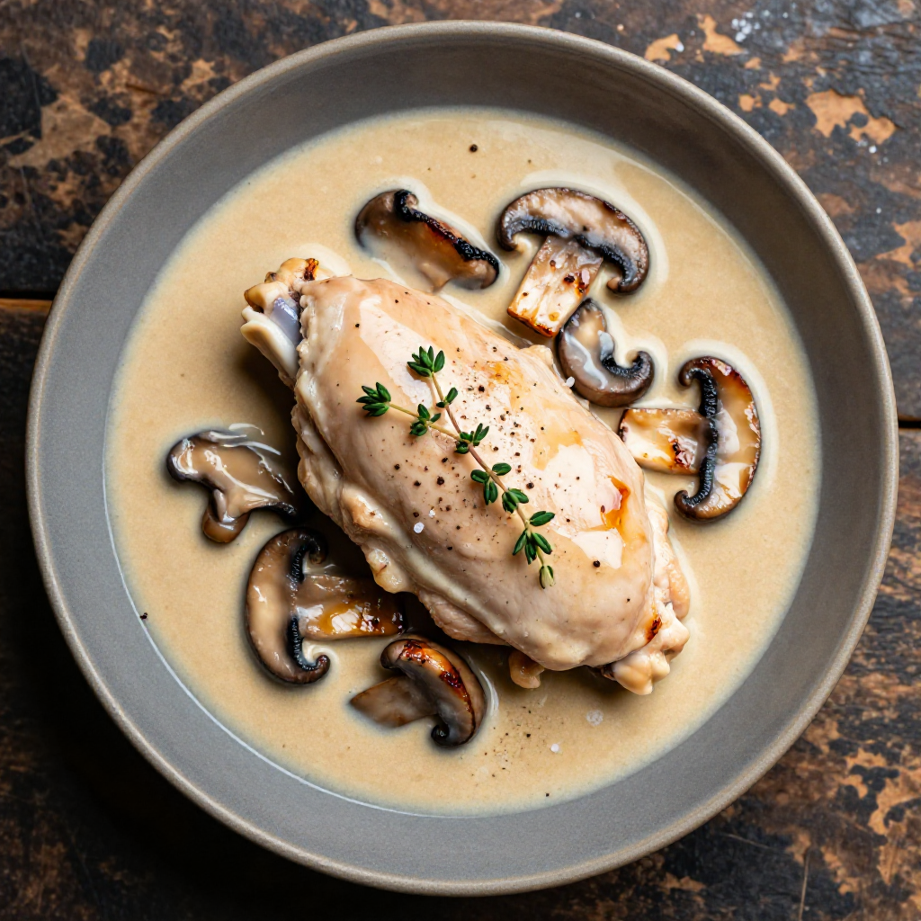 Creamy Chicken with Mushroom