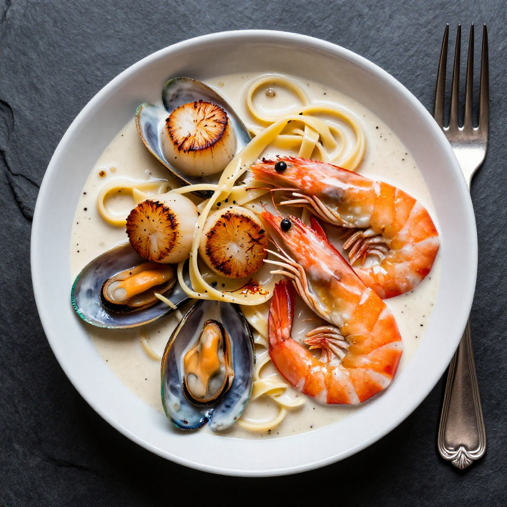 Creamy Seafood Pasta