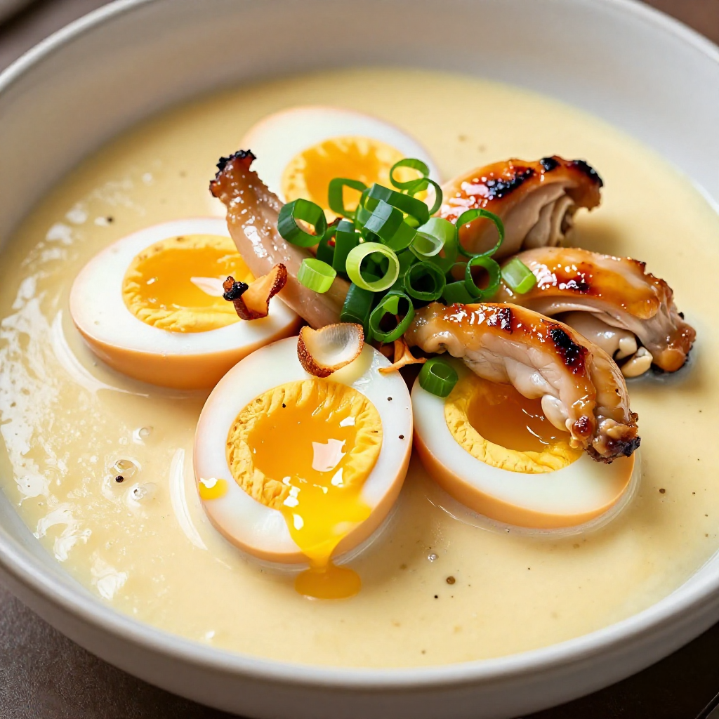 Creamy Sipo Egg with Chicken Gizzard