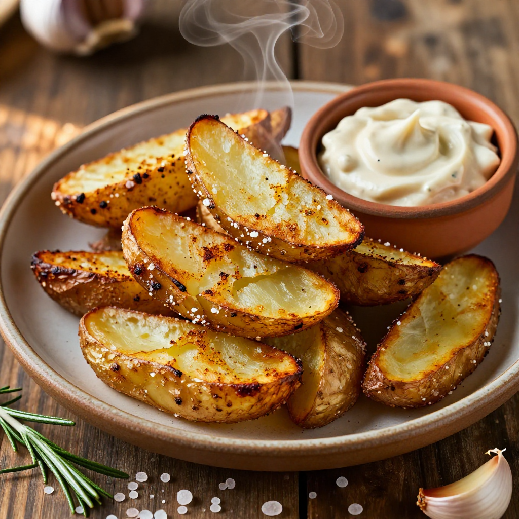 Crispy Baked Yukon Gold Potato Wedges