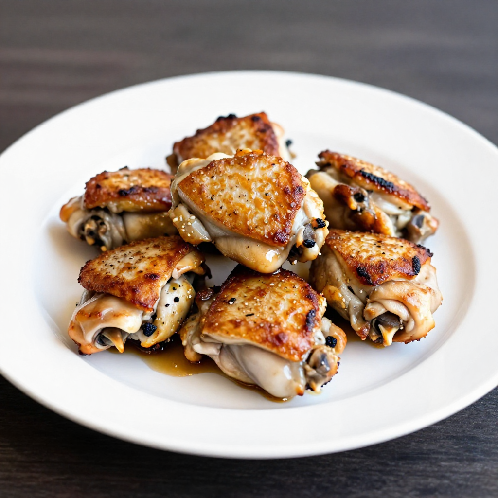 Crispy Fried Chicken Thighs