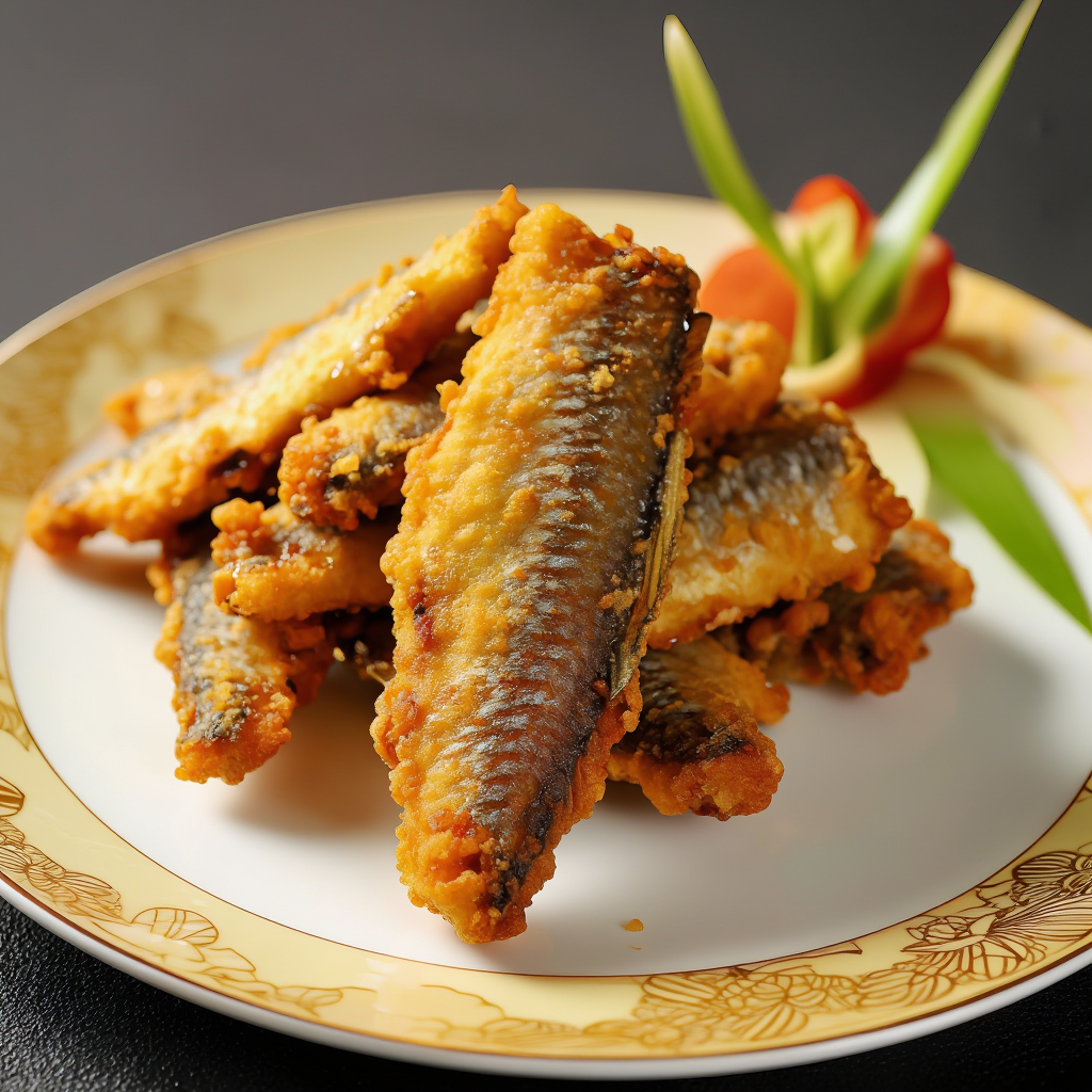 Crispy Fried Smelt Fish