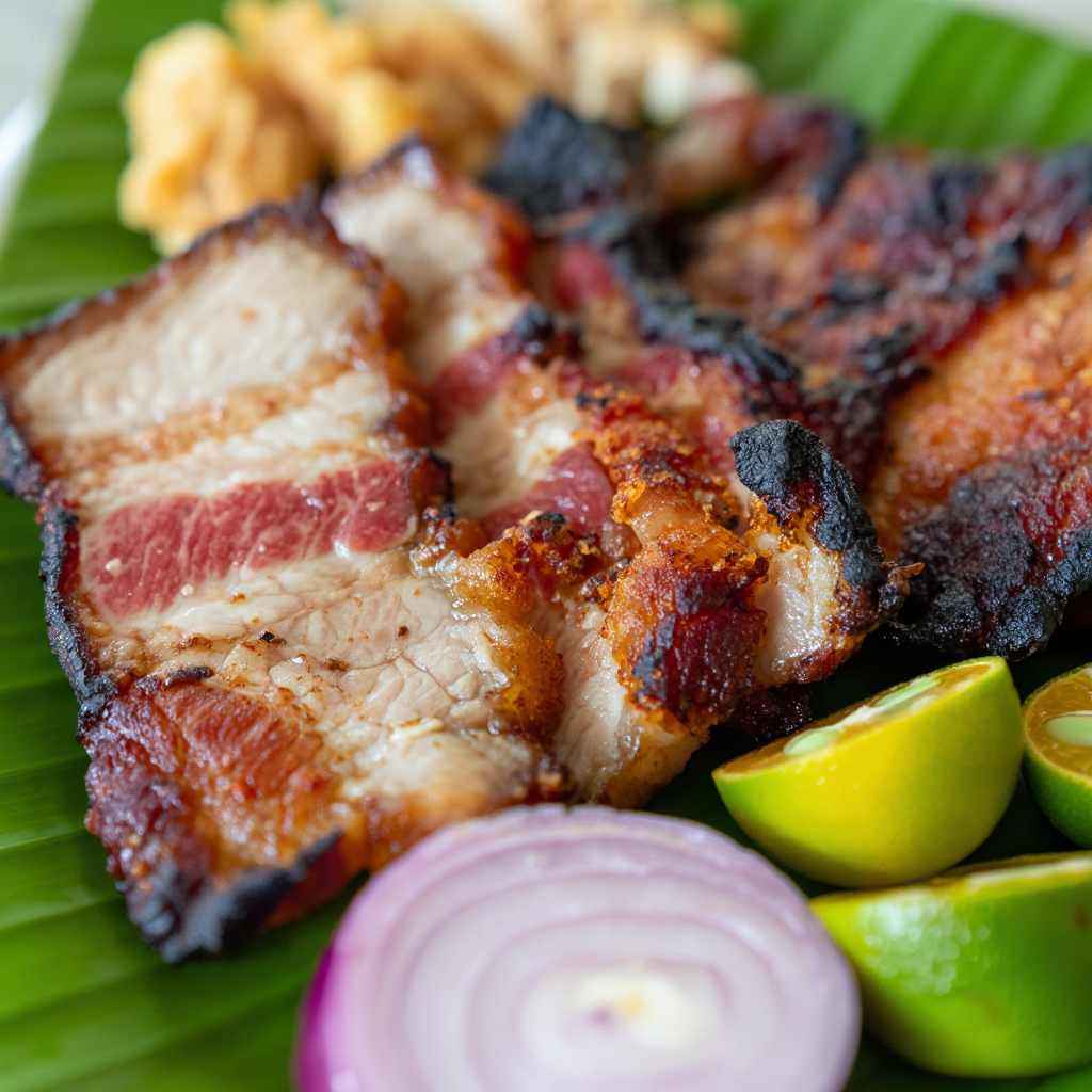 Crispy Oven Broiled Liempo