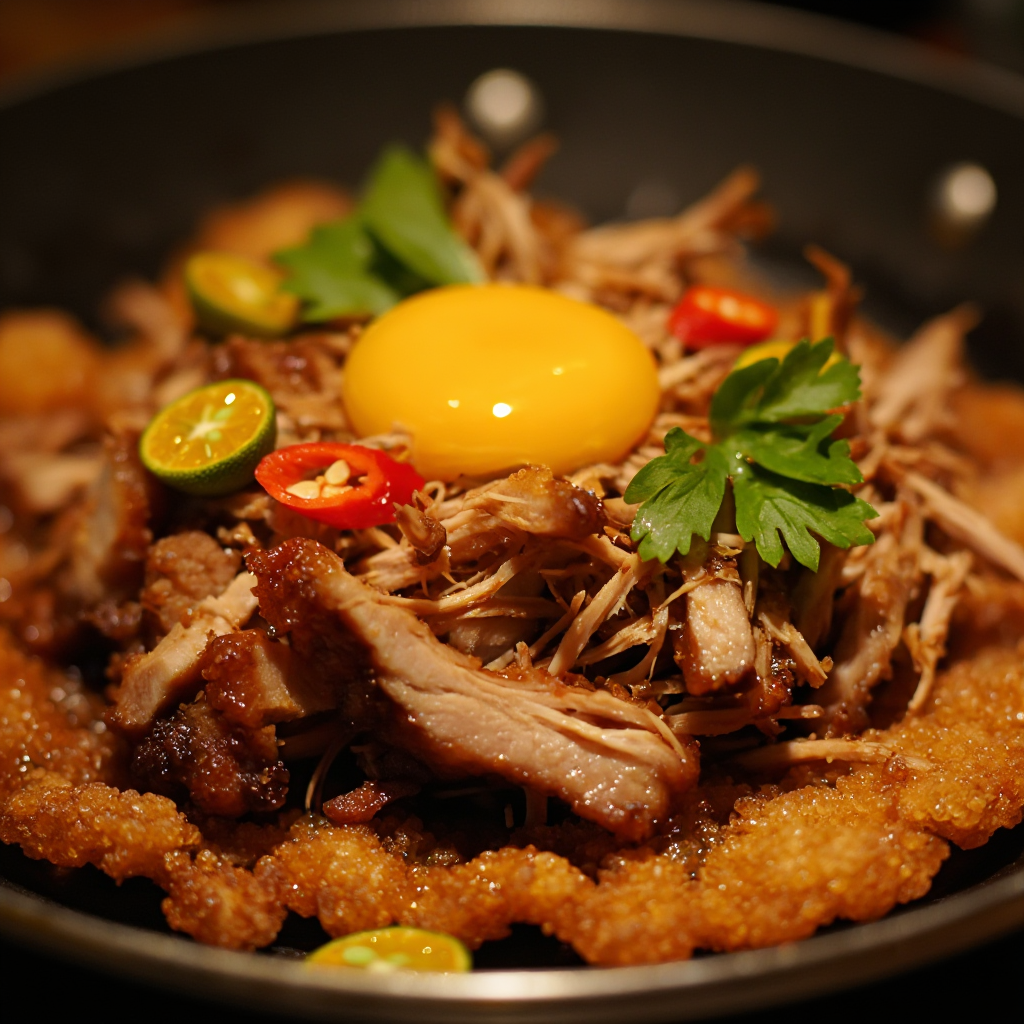 Crispy Pata Sisig