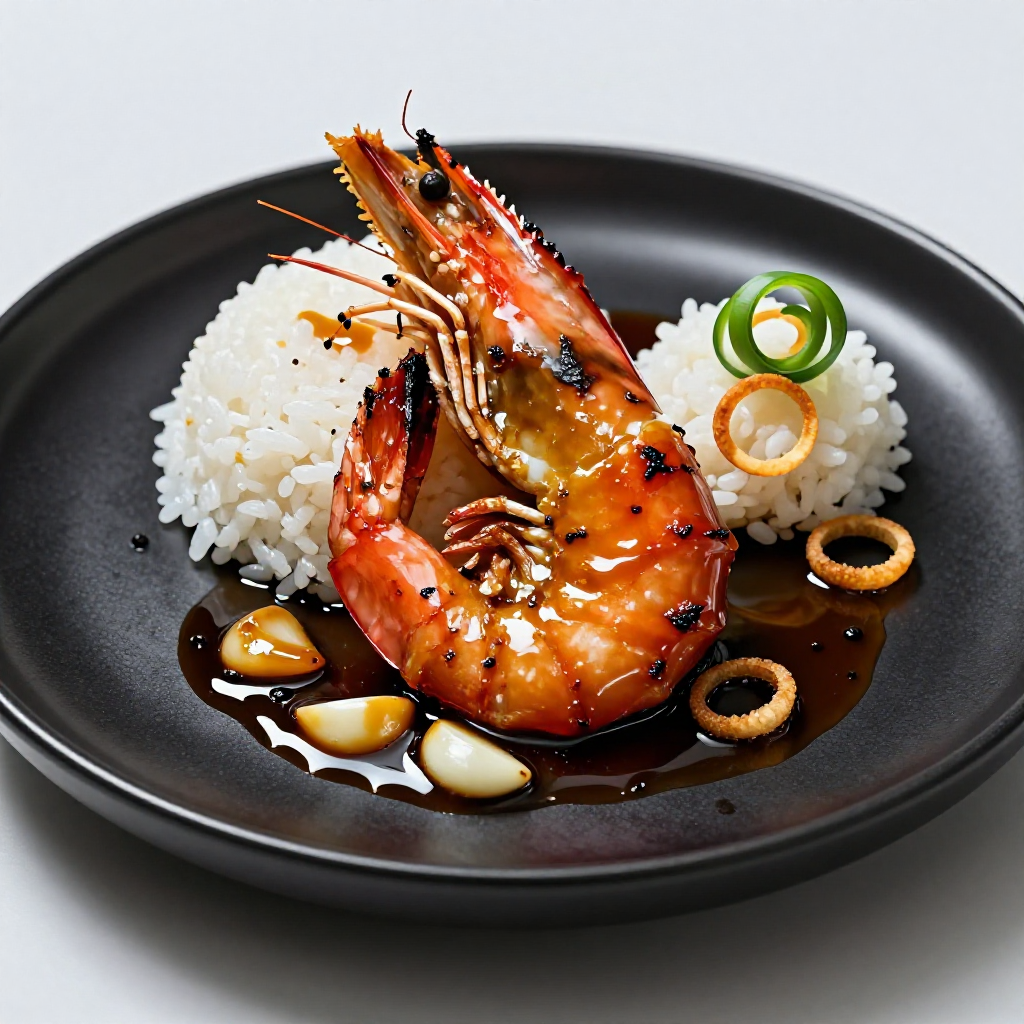 Crispy Shrimp Adobo