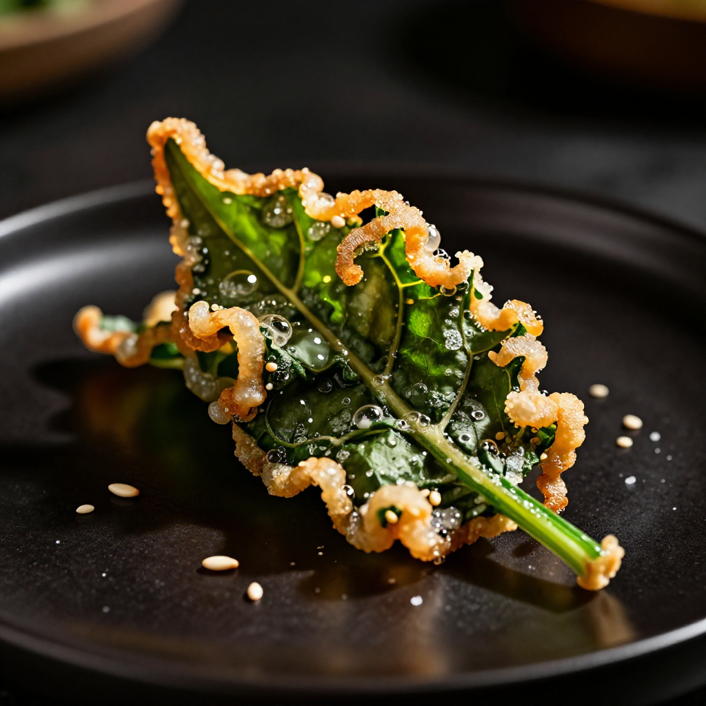Crispy Spinach
