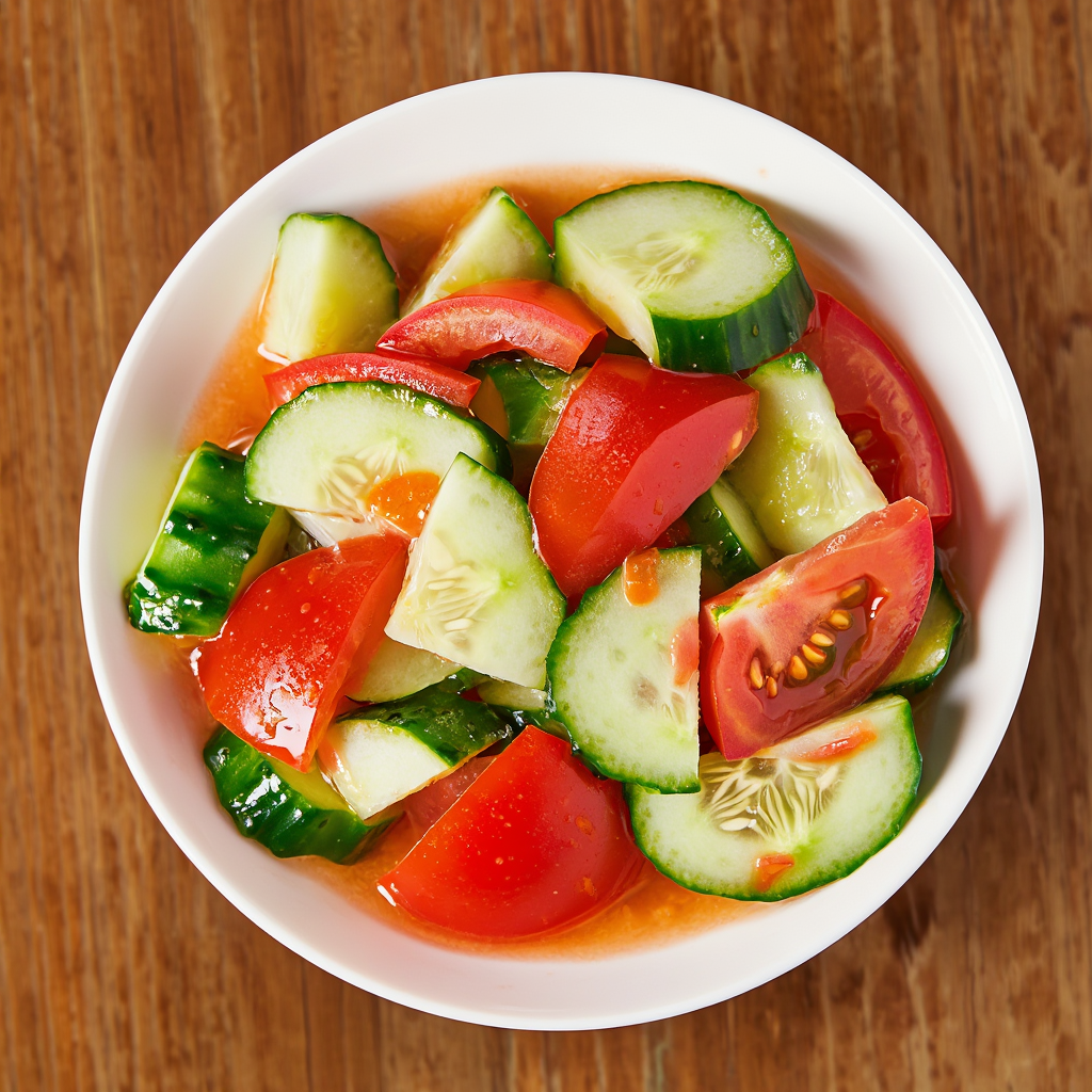 Cucumber Tomato Salad