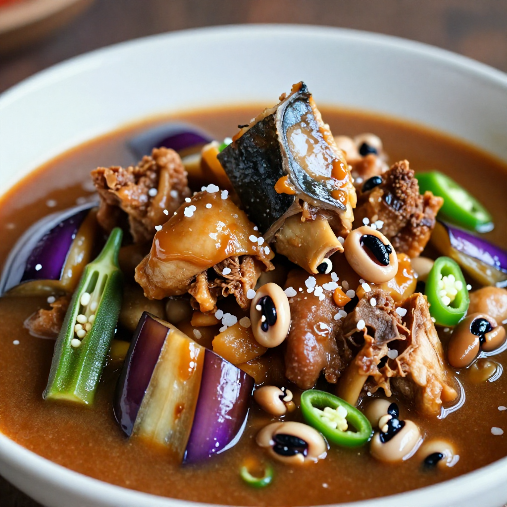Dinendeng with Bilong-bilong