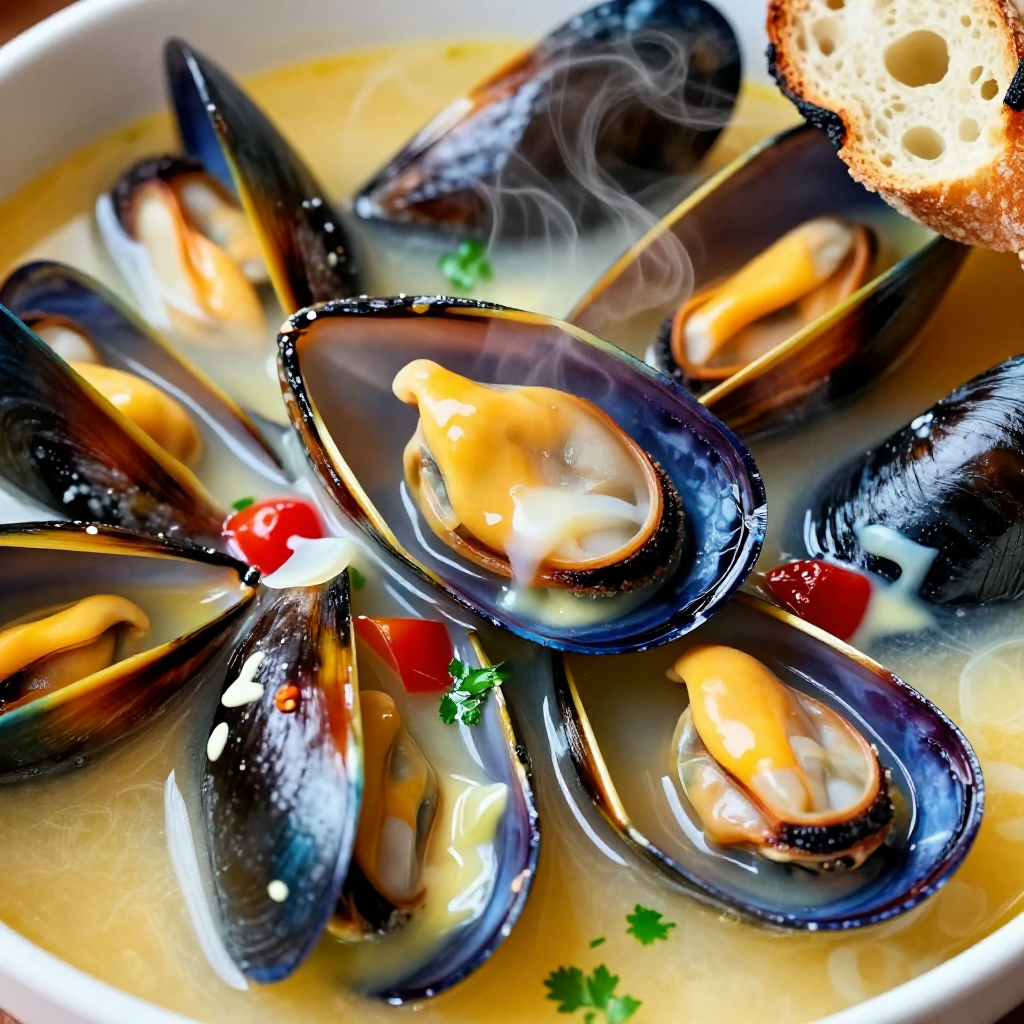 Drunken Mussels