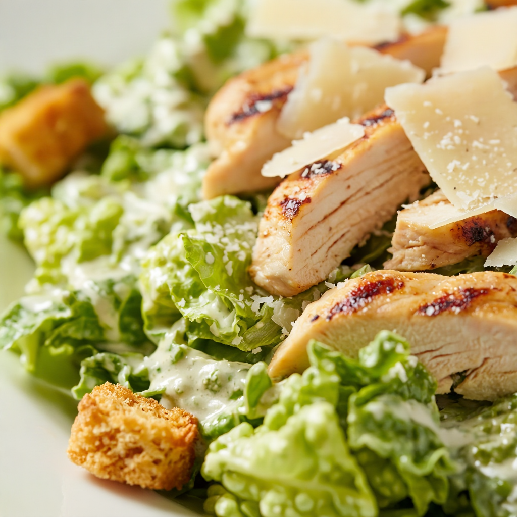 Easy Chicken Caesar Salad