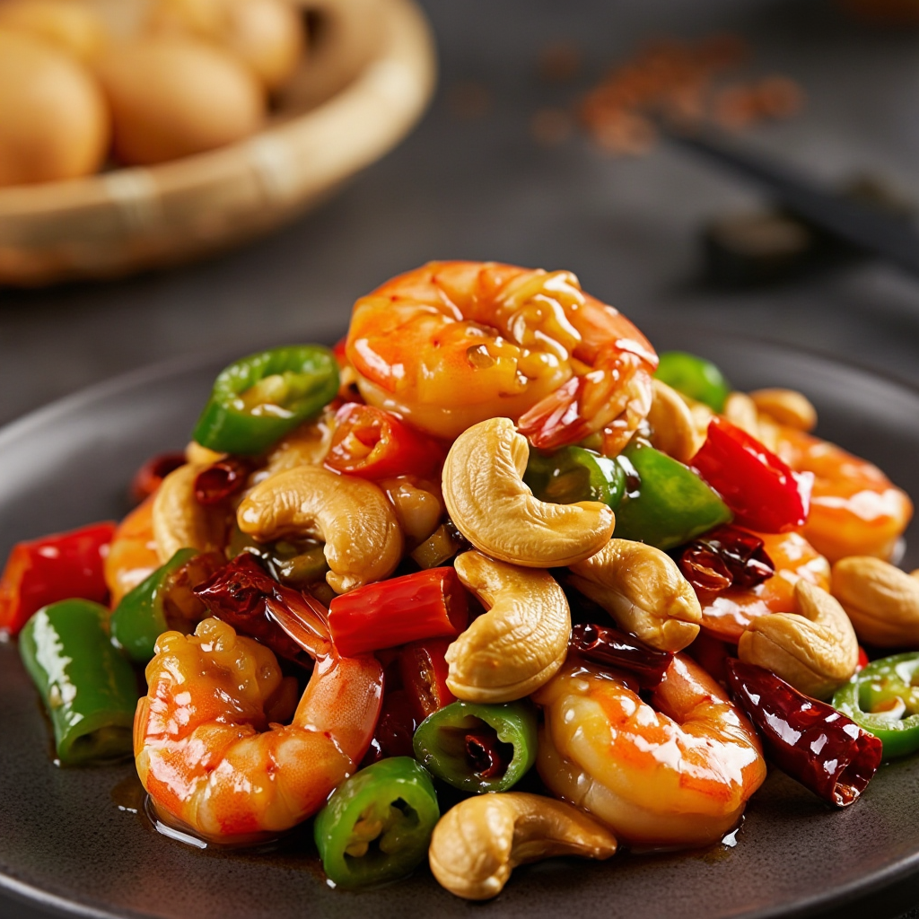 Easy Kung Pao Shrimp