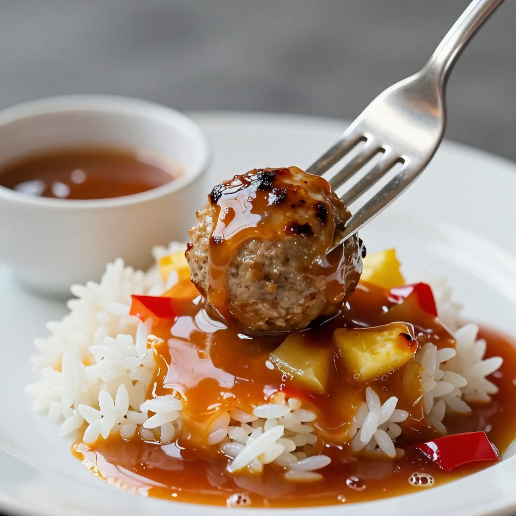 Easy Sweet and Sour Ikea Meatbal