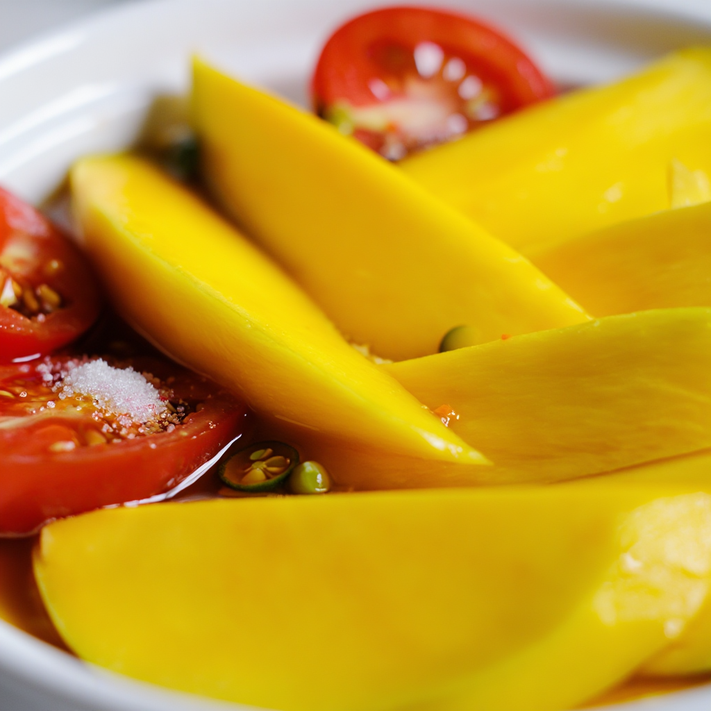 Filipino Mango and Tomato Salad