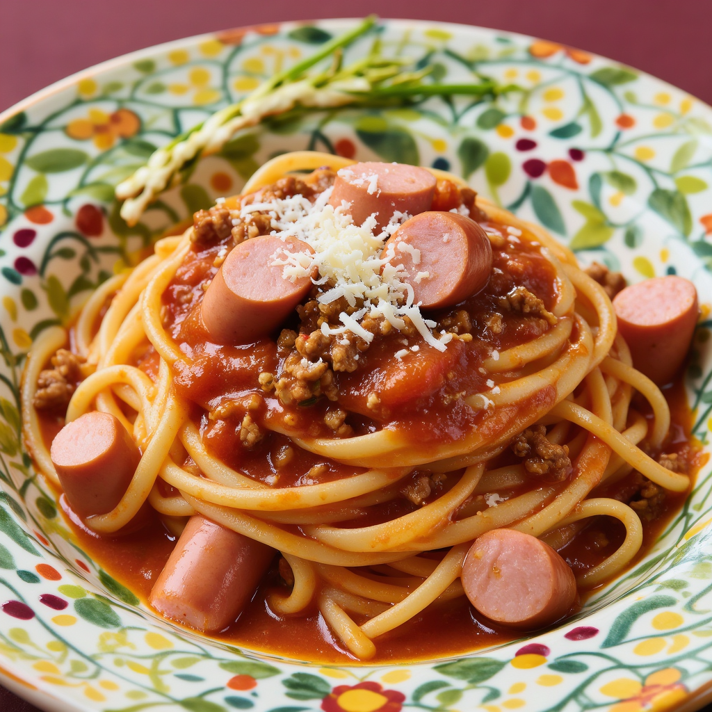 Filipino Style Spaghetti
