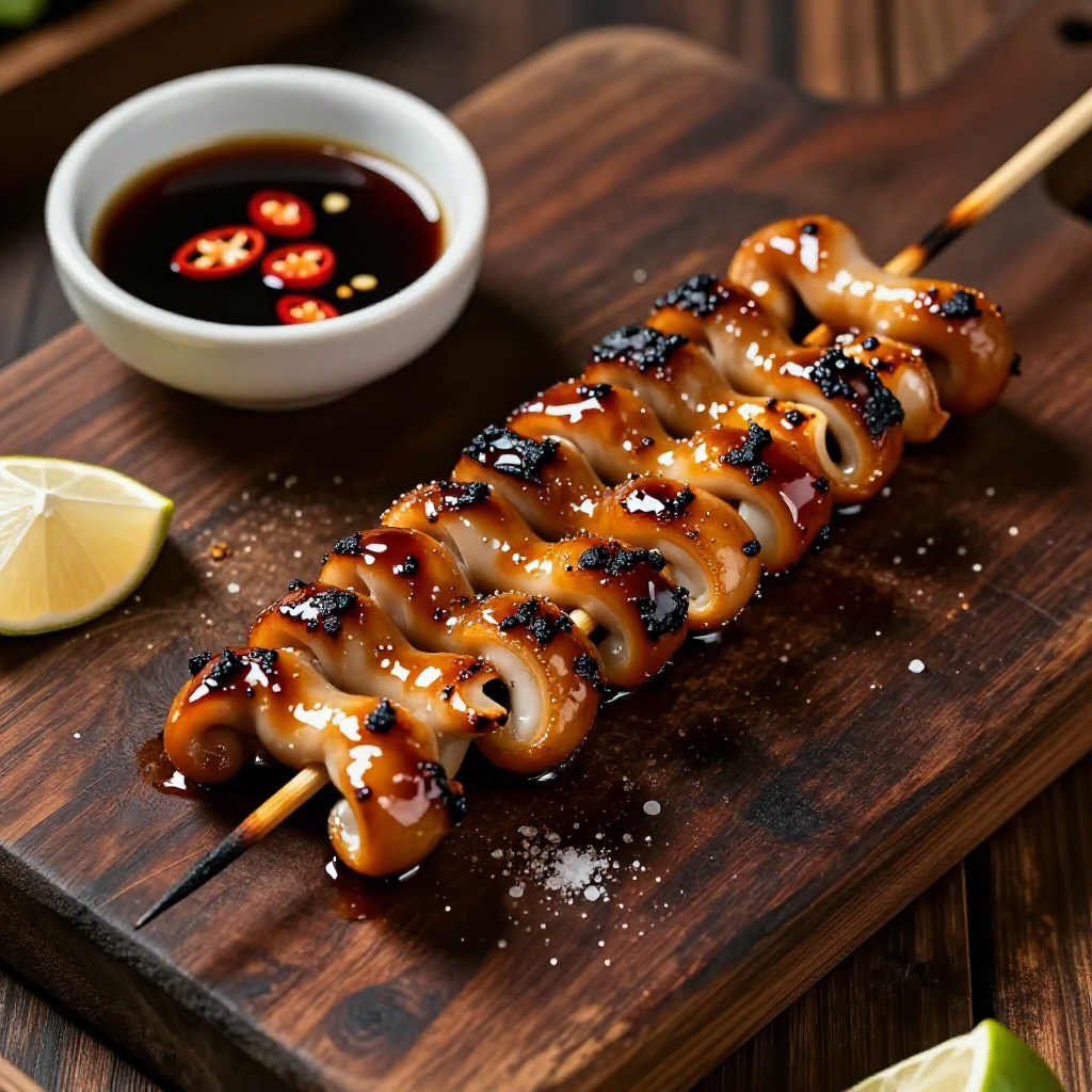 Grilled Isaw (Intestine)