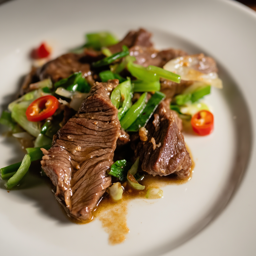 Filipino Style Beef Steak