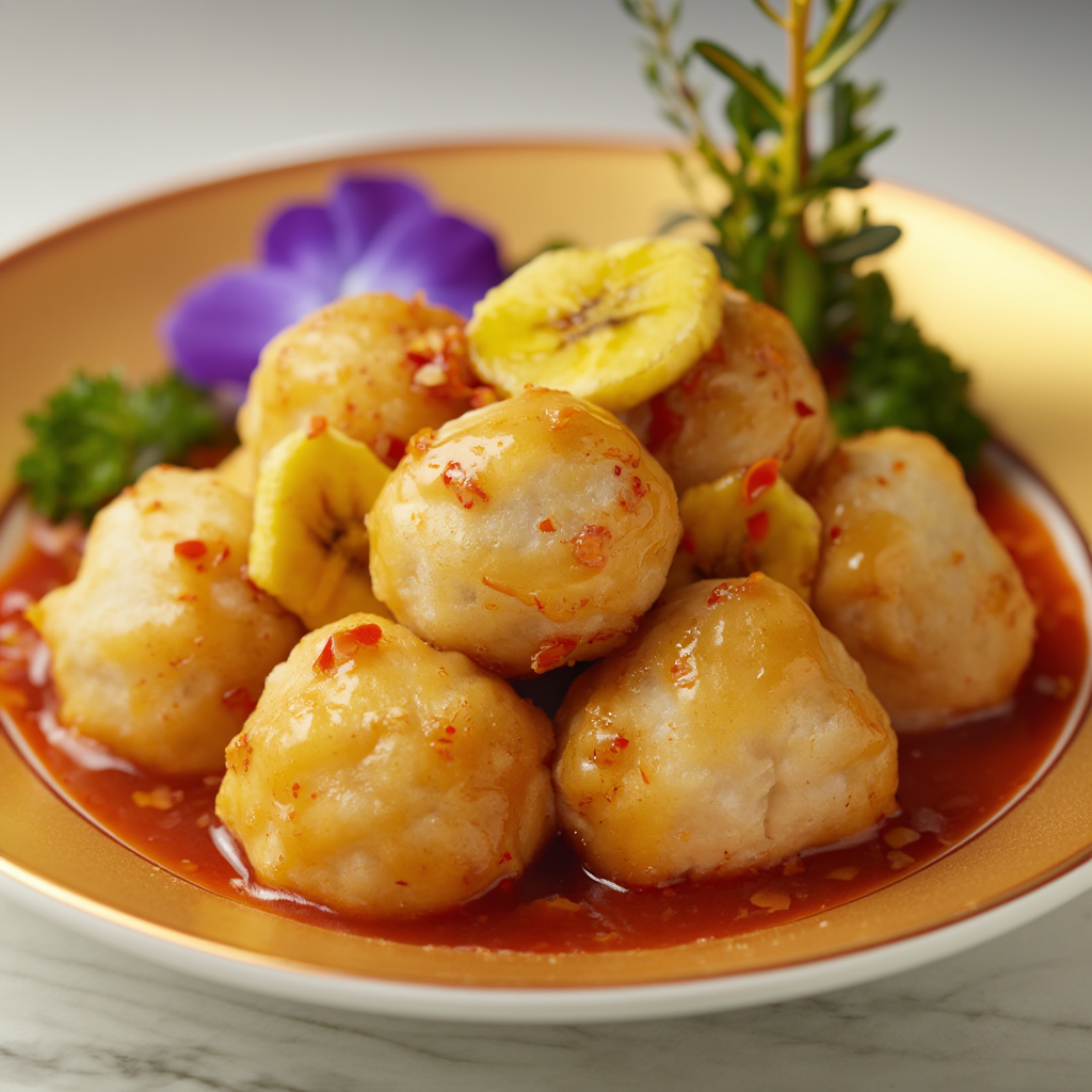 Fish Ball with Saba