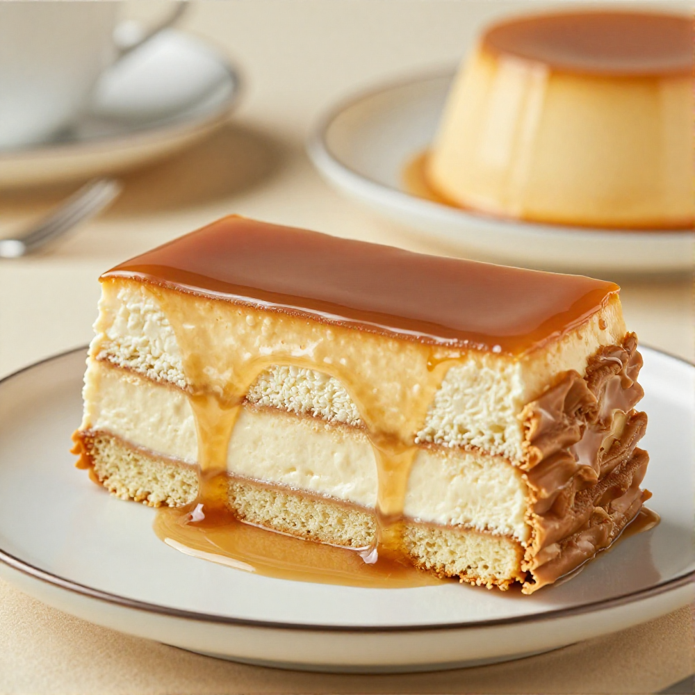 Flan Napoleon