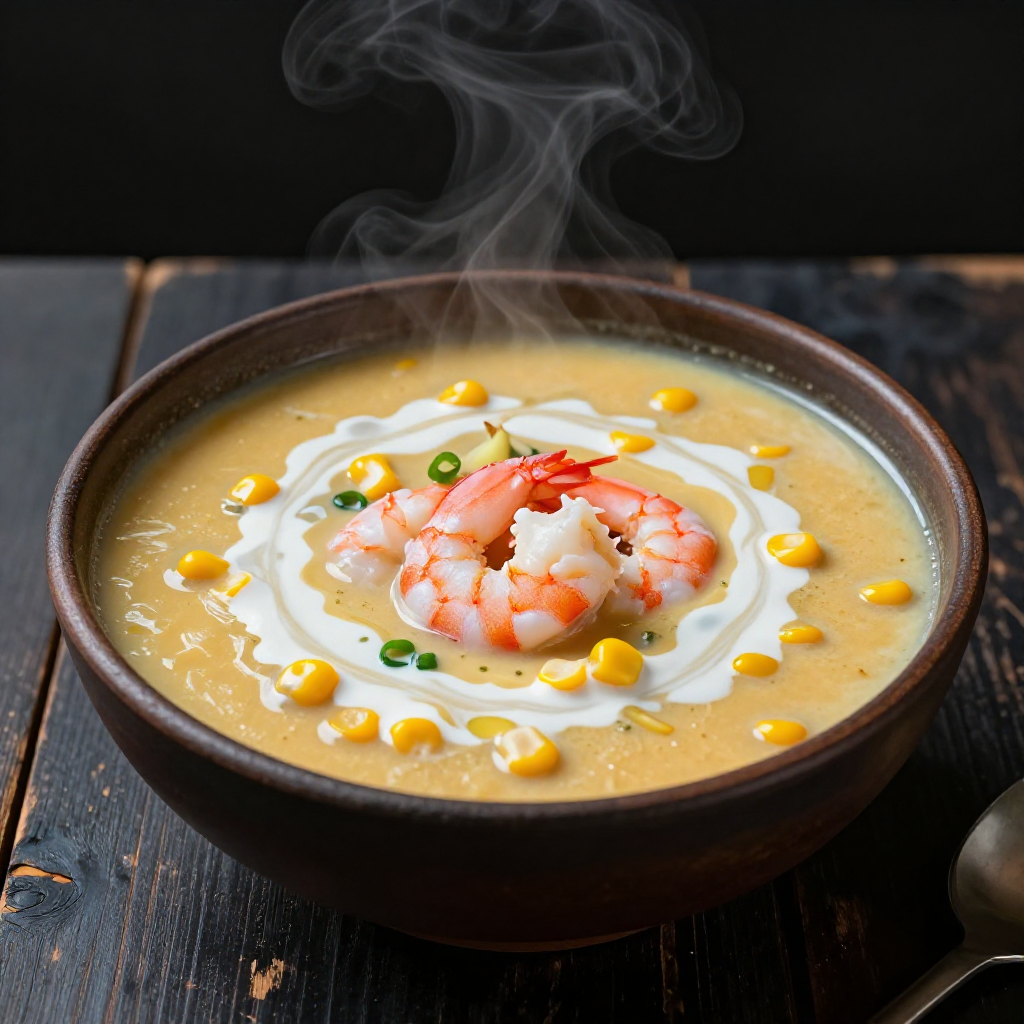 Ginarep  (Shrimp and Corn Soup)