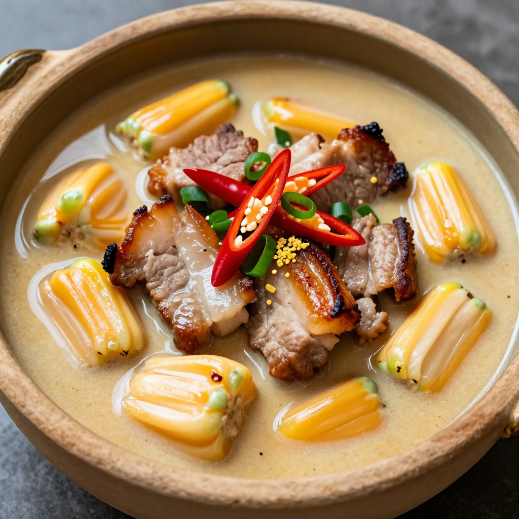 Ginataang Langka with Pork