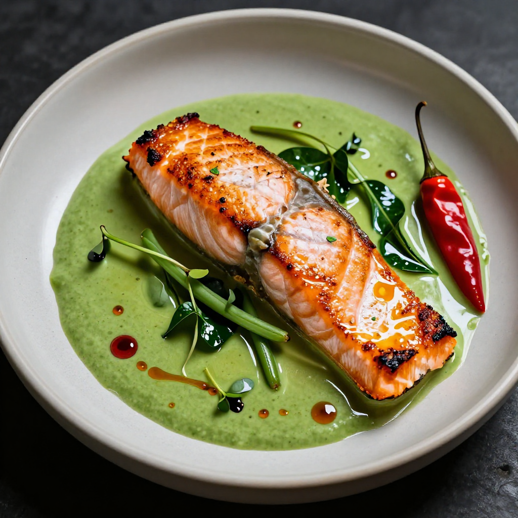 Ginataang Salmon