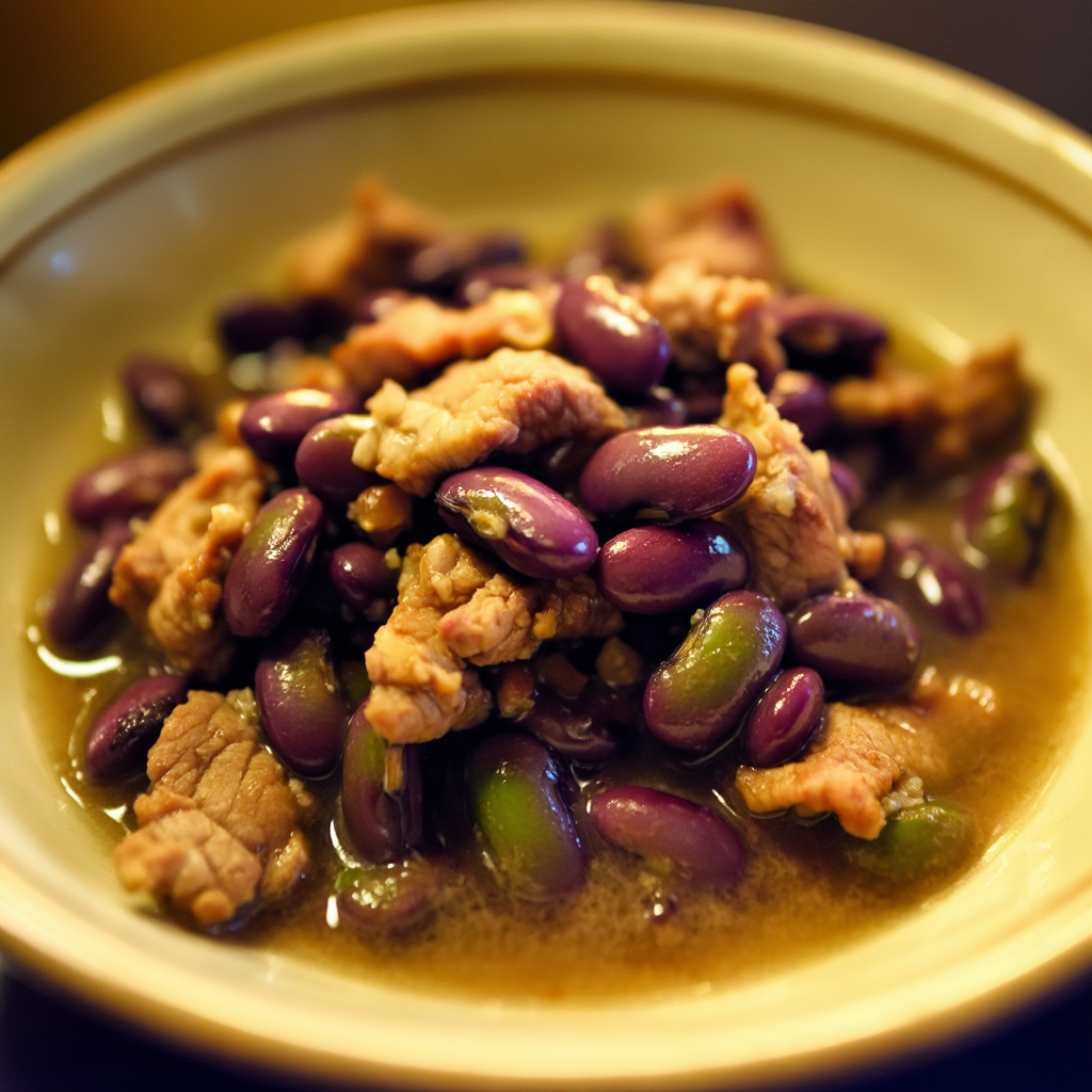 Ginisang Baguio Beans with Pork
