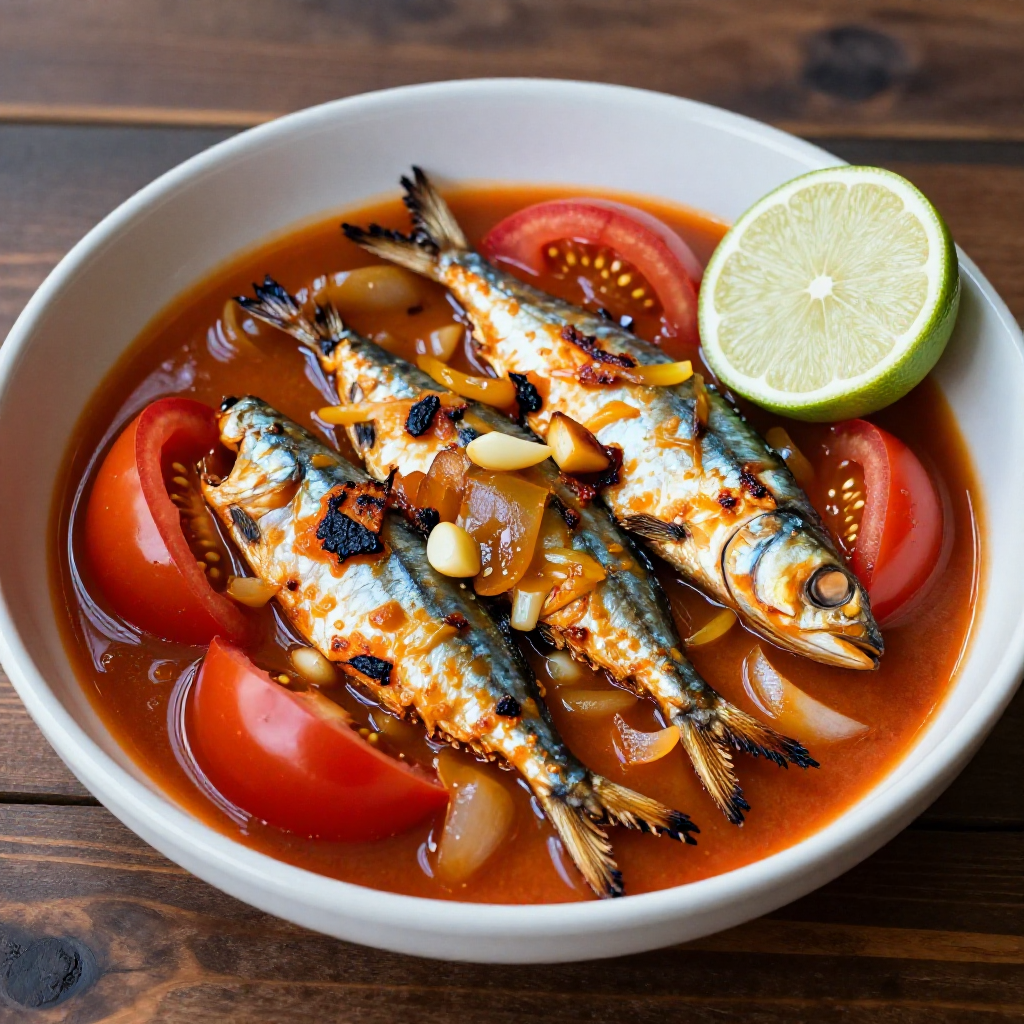 Ginisang Sardinas  (Sautéed Sardines)