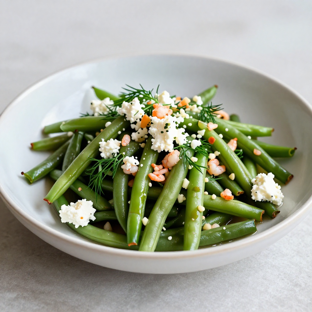 Green Bean Salad with Feta and Dill