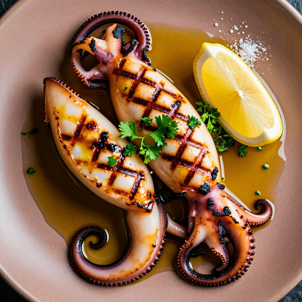 Grilled Calamari