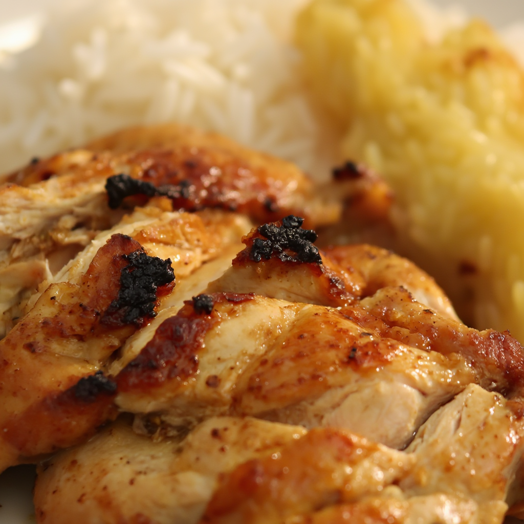 Grilled Chicken and Corn