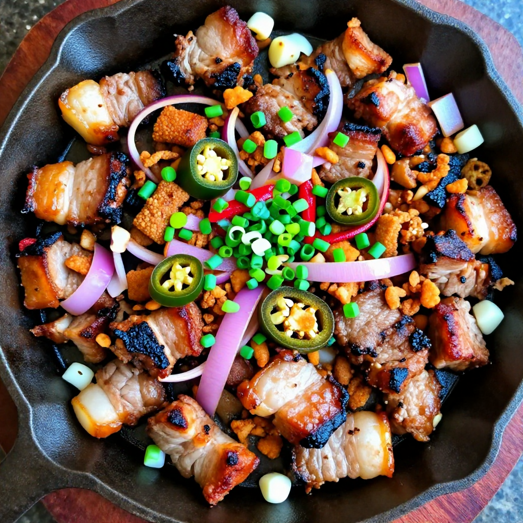 Grilled Liempo Sisig