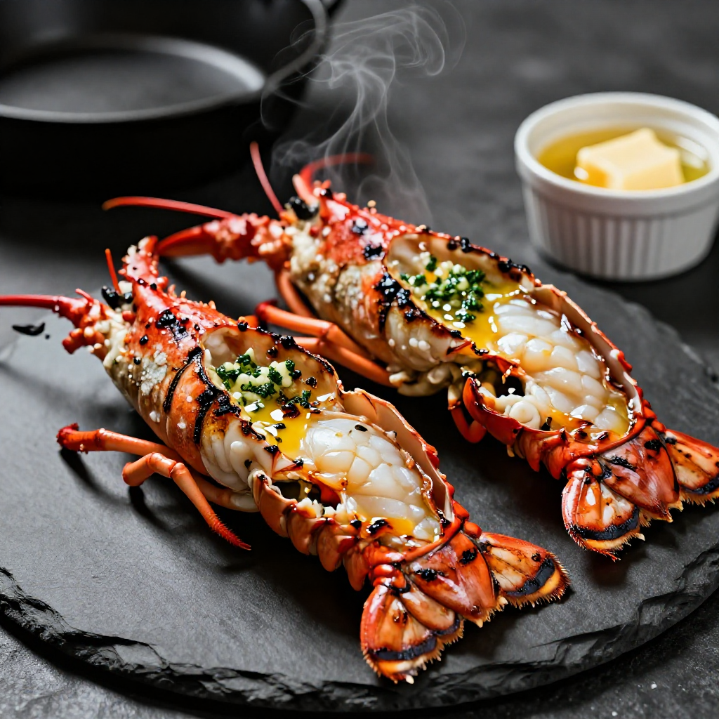 Grilled Lobster Tails