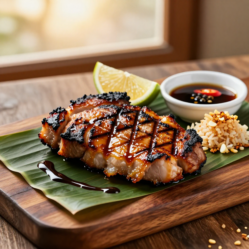 Grilled Pinoy Pork Chop