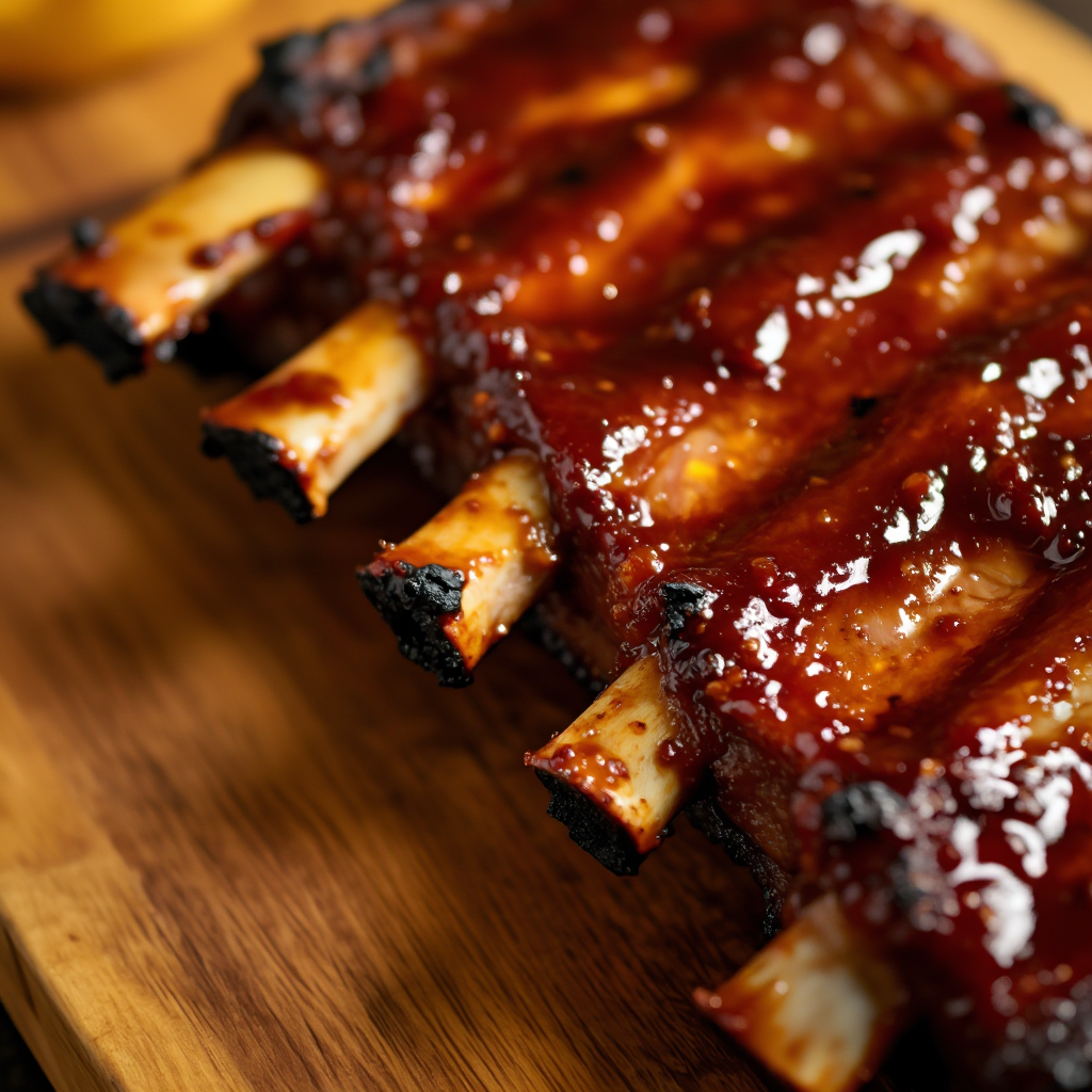 Grilled Ribs with Pico de Gallo