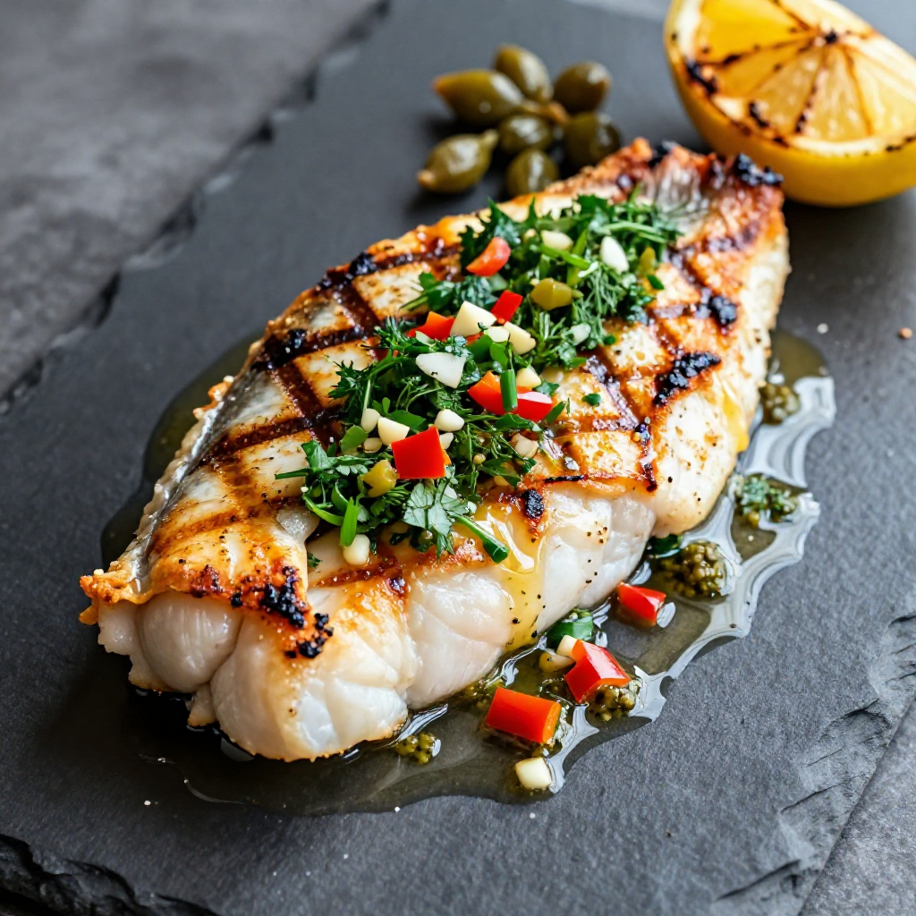 Grilled Stuffed Tilapia