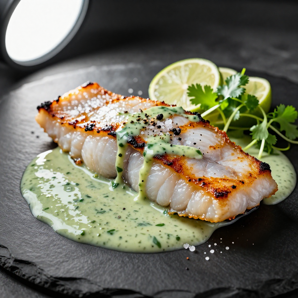 Baked Cilantro Lime Cod