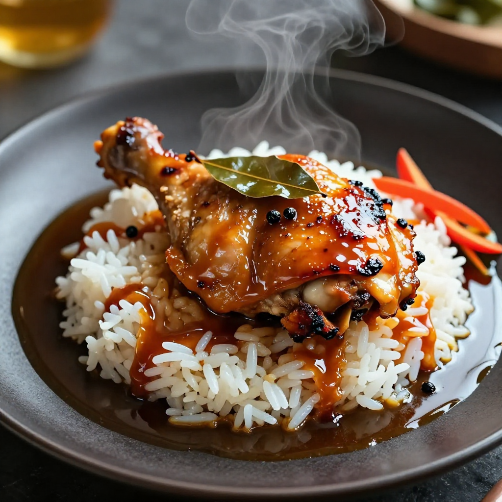Chicken Adobo  (boneless thigh)