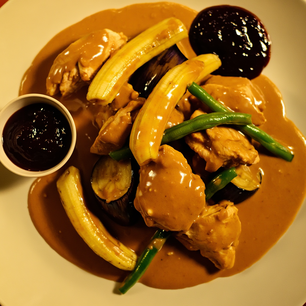Chicken Kare-kare sa Gata