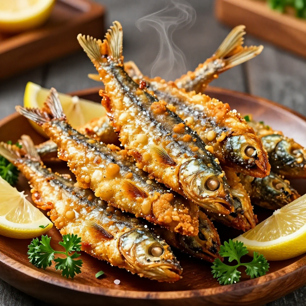 Crispy Fried Smelt