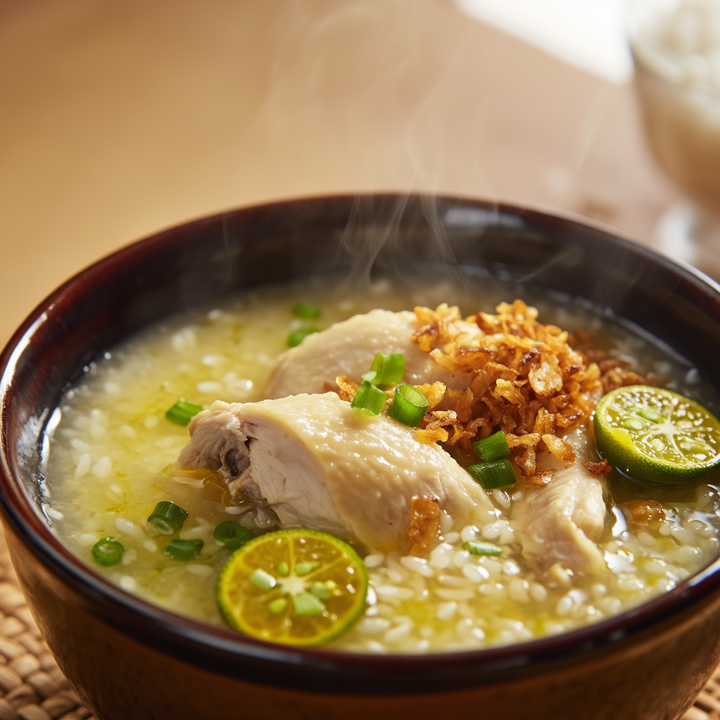 Filipino Chicken Arroz Caldo