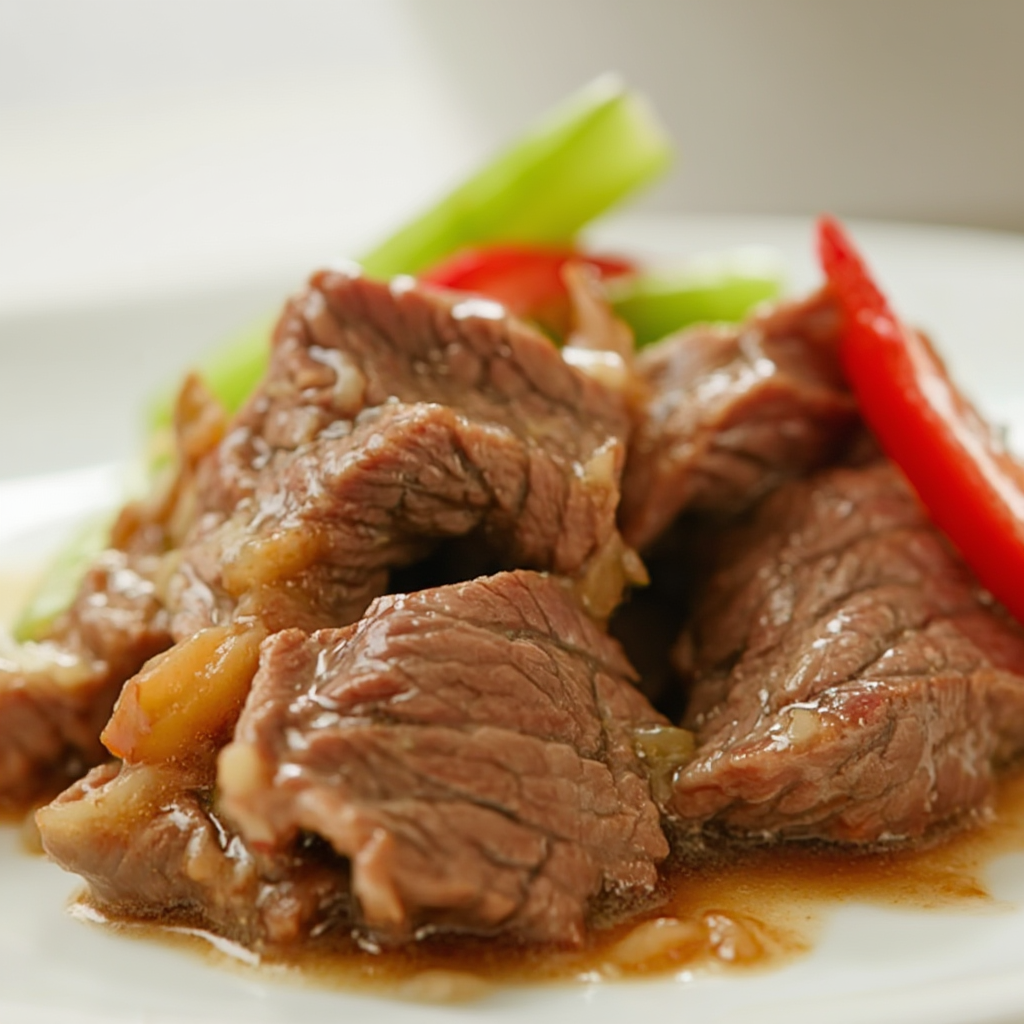 Round Steak in Criolla Sauce