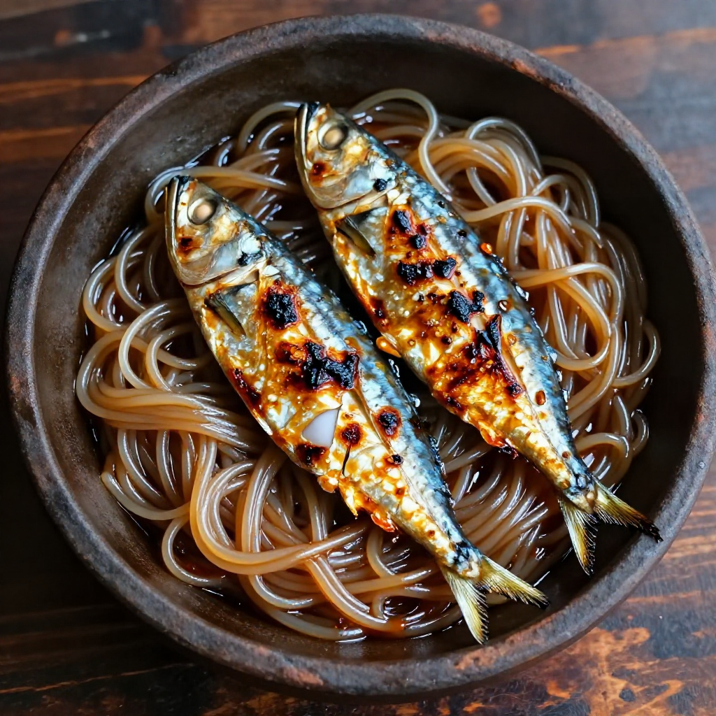 Sardines with Misua