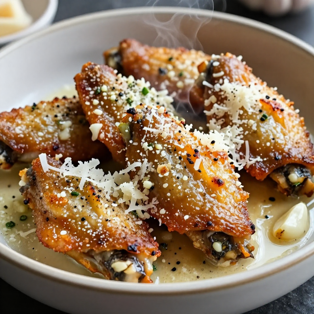 Garlic Parmesan Chicken Wings
