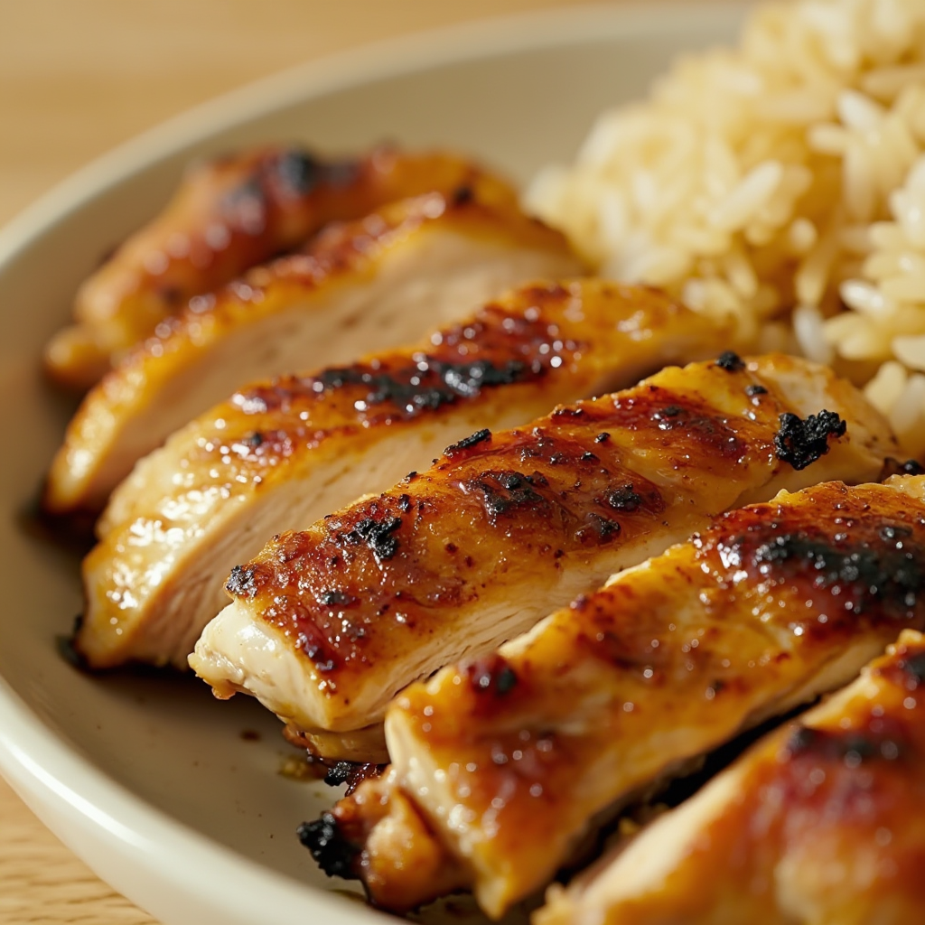 Grilled Chicken and Spinach Salad