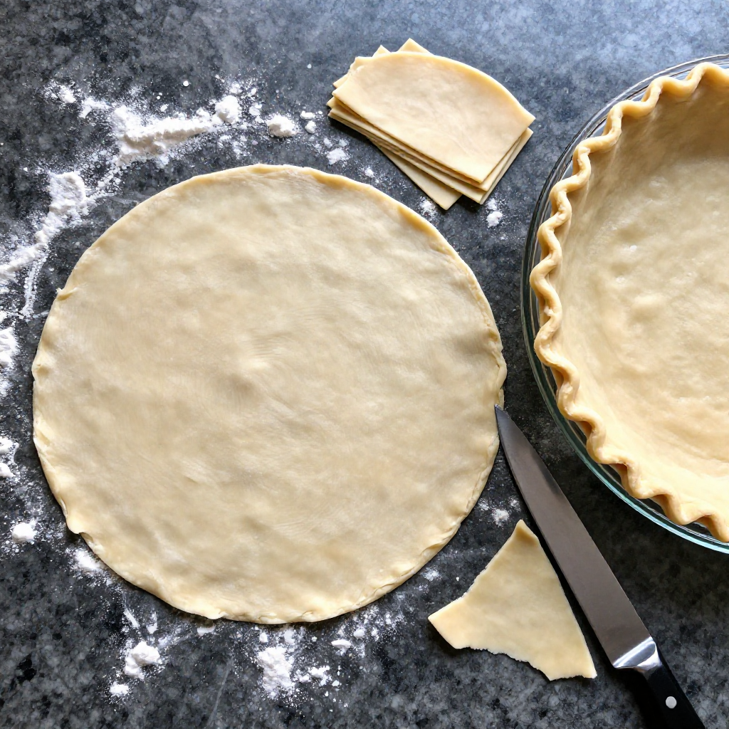 Pastry Dough for Flaky Double Crust Pie
