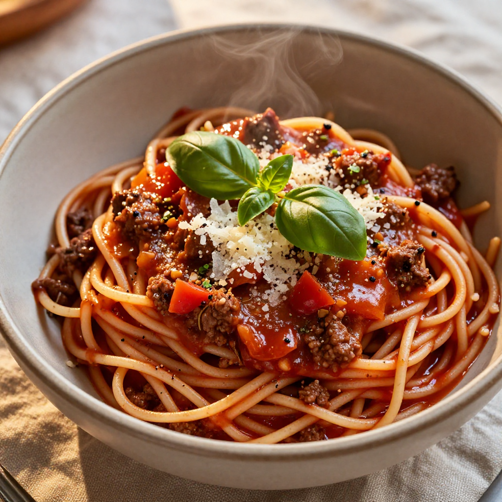 Spaghetti with Meat Sauce