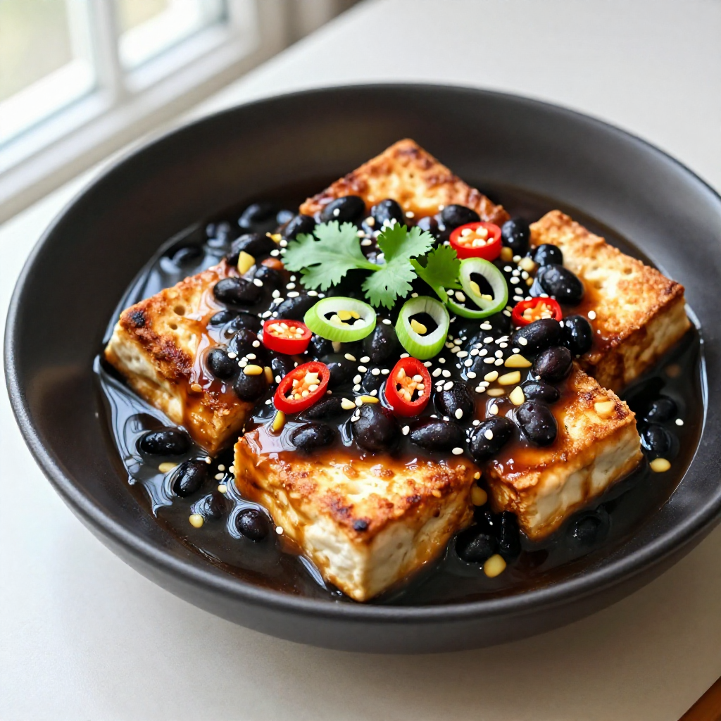 Tofu in Black Bean Sauce