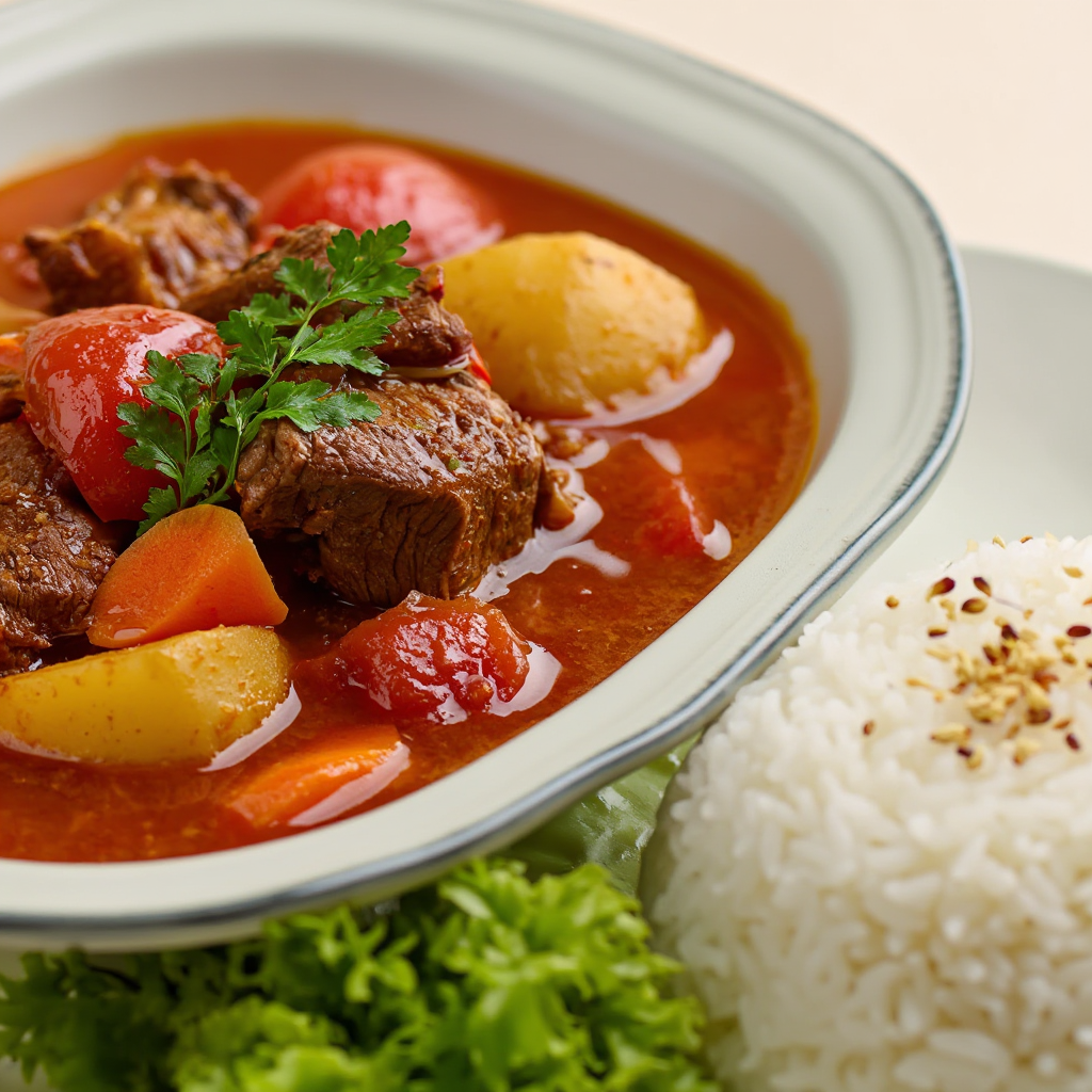 Kalderetang Kambing